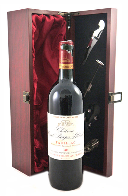 1988 Chateau Haut Bages Liberal 1988 Pauillac (Red wine)