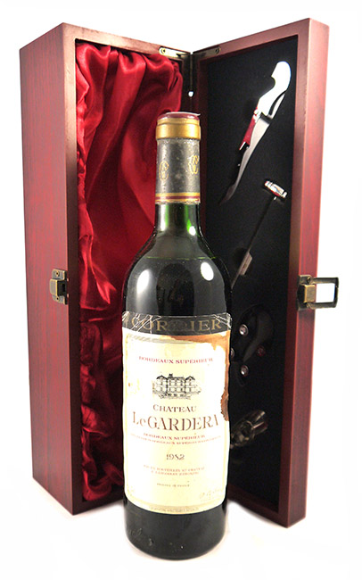 1982 Chateau Le Gardera 1982 Bordeaux Superieur (Red wine)