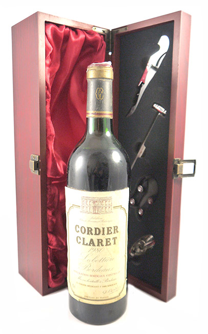 1980 Cordier Claret 1980 Bordeaux (Red wine)