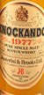 1977 Knockando 14 year old Speyside Single Malt Scotch Whisky 1977 (Original box) 1 Litre