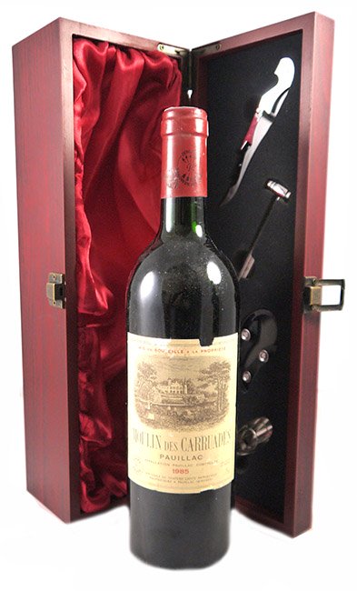 1985 Moulin des Carruades de Lafite Rothschild 1985 1er Grand Cru Classe Paulliac (Red wine)
