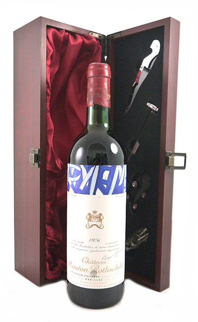 1976 Chateau Mouton Rothschild 1976 1er Grand Cru Classe Pauillac (Red wine)
