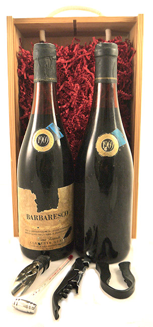 1969 Barbaresco 1969 Guasti (Red wine) Twin Pack