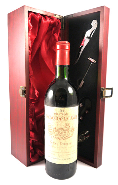 1982 Chateau Tronquoy Lalande 1982 Saint Estephe (Red wine)