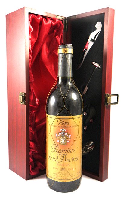 1998 Rioja Reserva Ramirez de la Piscina 1998 (Red wine)