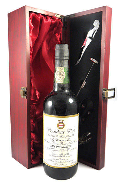 1980's HMS President Ruby Port Martinez Gassiot 1980's bottling