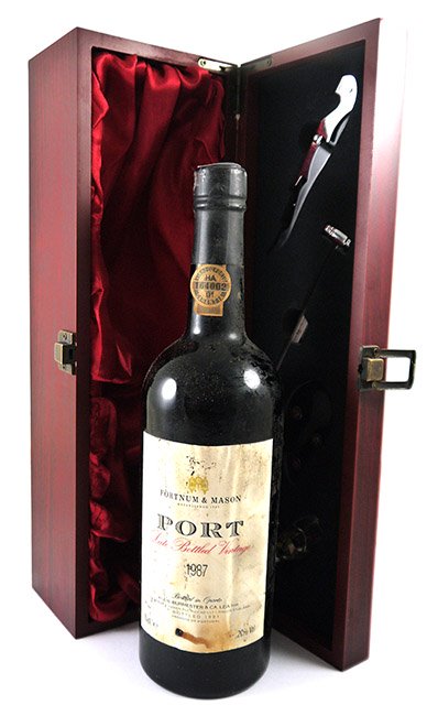 1987 Burmester Late Bottled Vintage Port 1987 Fortnum & Mason bottling