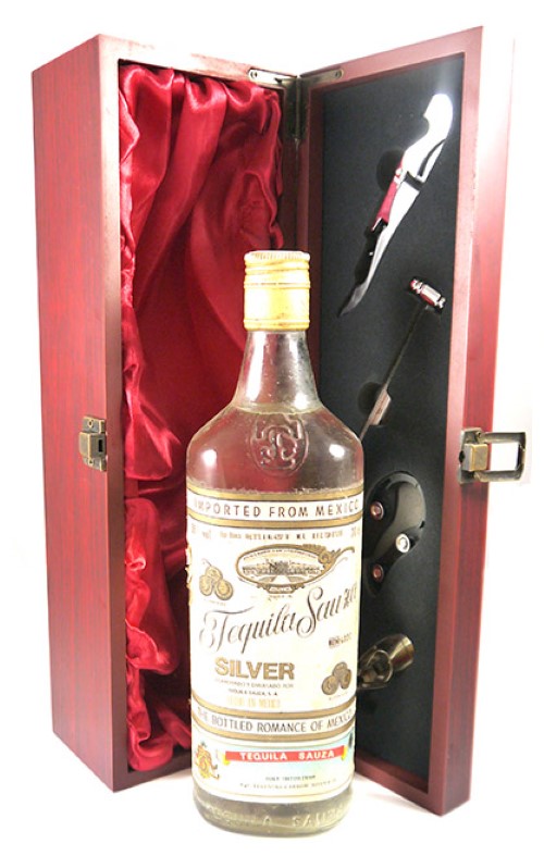 1980's Sauza Silver Tequila 1980's bottling