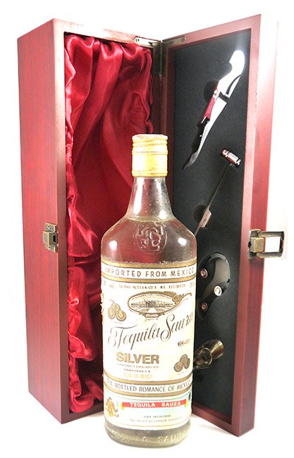 1980's Sauza Silver Tequila 1980's bottling