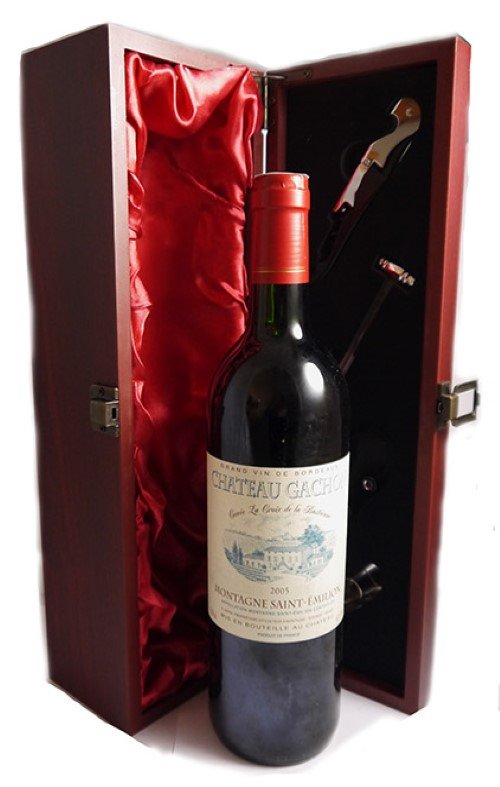 2005 Chateau Gachon 'Cuvee La Croix de la Bastienne' 2005 Saint Emilion (Red wine)