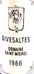 1966 Domaine St Michel 1966  Rivesaltes