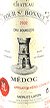 2002 Chateau Tour St Bonnet 2002 Medoc Cru Bourgeois (Red wine)
