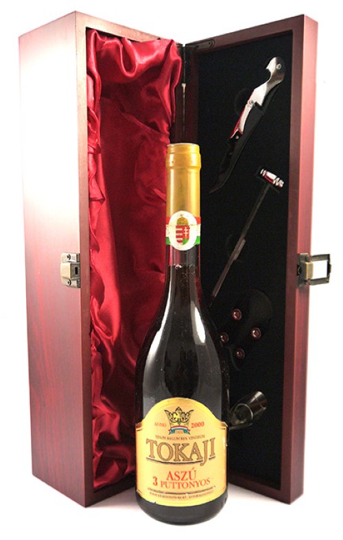 2000 Tokaji  Aszu 2000 3 Puttonyos (500ml) Kereskedohaz (Dessert wine)