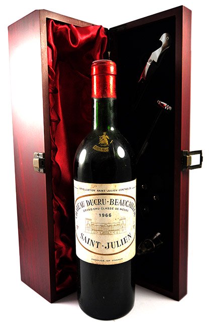 1966 Chateau Ducru Beaucaillou 1966 Grand Cru Classe St Julien (Red wine)