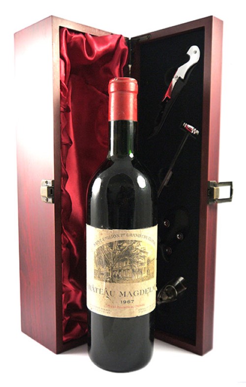 1967 Chateau Magdelaine 1967 St Emilion Premier Grand Classe (Red wine)