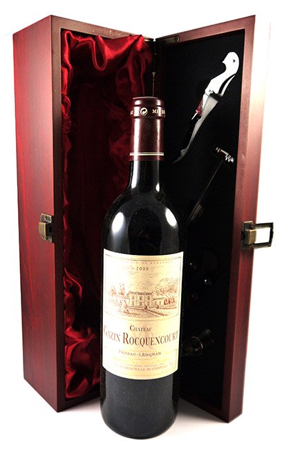 2000 Chateau Gazin Rocquencourt 2000 Pessac Leognan (Red wine)