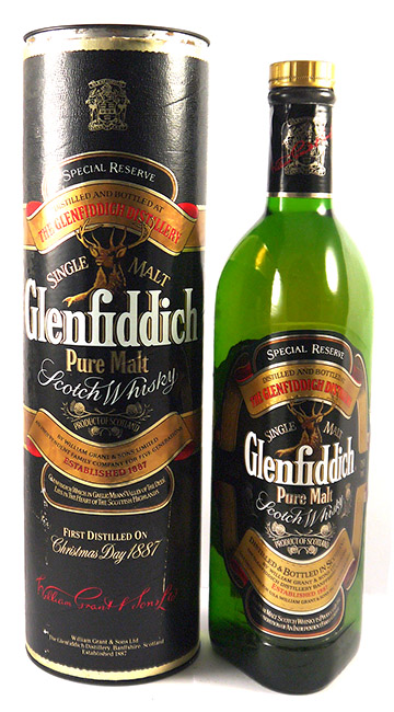 Glenfiddich Special Reserve Speyside Single Malt Scotch Whisky (discontinued bottling) 70cls