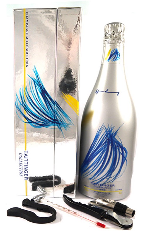 1986 Taittinger Collection 1986 Vintage Champagne Hans Hartung (Original box)