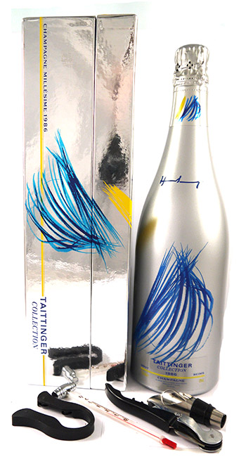 1986 Taittinger Collection 1986 Vintage Champagne Hans Hartung (Original box)