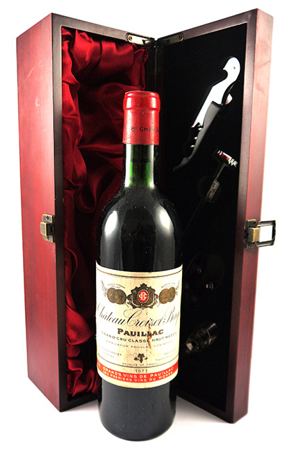 1971 Chateau Croizet Bages 1971 Paulliac Grand Cru Classe (Red wine)