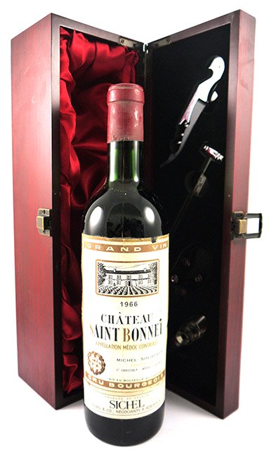 1966 Chateau Saint Bonnet 1966 Medoc (Red wine)