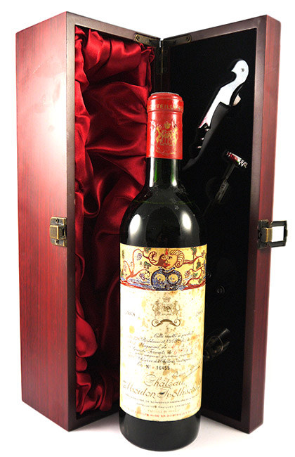 1968 Chateau Mouton Rothschild 1968 1er Cru Grand Classe Paulliac (Upper Shoulder Level) (Red wine)