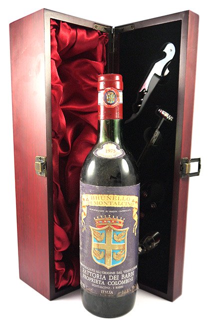 1975 Brunello di Montalcino 1975 Fattoria dei Barbi (Red wine)