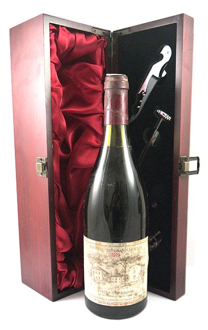 1979 Cotes du Rhone 1979 Chateau de Grand Moulas (Red wine)