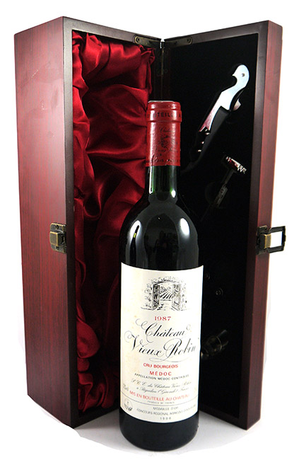 1987 Chateau Vieux Robin 1987 Medoc Cru Bourgeois (Red wine)