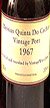 1967 Messias Quinta Do Cachao Vintage Port 1967 (Decanted Selection) 20cls