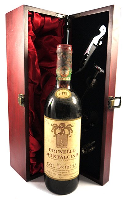 1971 Brunello di Montalcino 1971 Tenuta Col D'orcia  (Red wine)