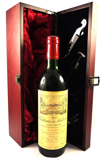 1977 Chateau des Malleret 1977 Haut Medoc Cru Bourgeois (Red wine)