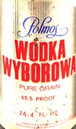 1970's bottling Vodka Polmos Wodka Wyborowa (1970's bottling) 