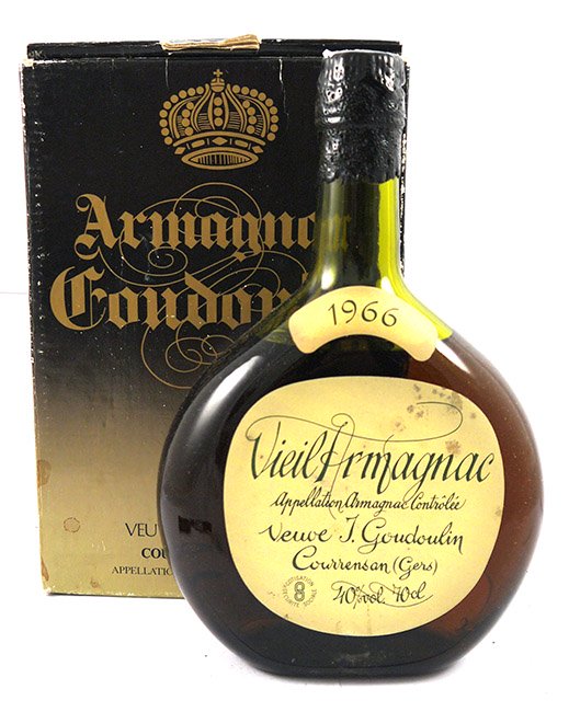 1966 J Goudoulin Grand Bas Vieil Armagnac 1966 (70cl) (Original Box)