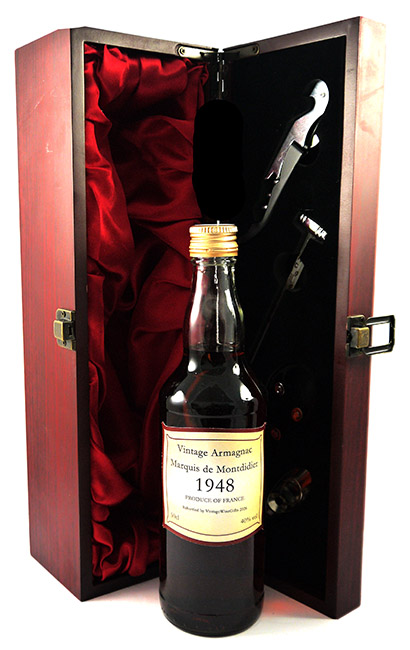 1948 Marquis de Montdidier Vintage Armagnac 1948 (50cl)  (Decanted Selection)