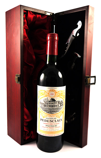 1987 Chateau Pedesclaux 1987 Pauillac Grand Cru Classe (Red wine)