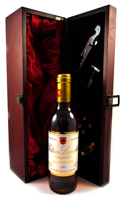 1997 Chateau Lamonthe Guignard 1997 Sauternes (Dessert wine) (1/2 bottle)