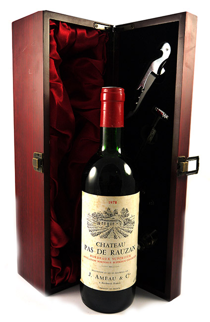 1978 Chateau Paz de Rauzan 1978 Bordeaux Superieur (Red wine)