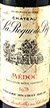 1978 Chateau La Roque de By 1978 Bordeaux Superieur (Red wine)