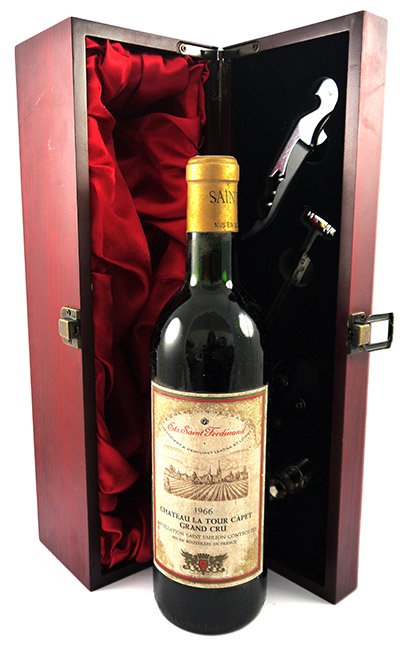 1966 Chateau La Tour Capet 1966 Grand Cru Bordeaux (Red wine)