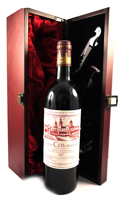1987 Chateau Cos D'Estournel 1987 2eme Grand Cru Classe St Estephe (Red wine)