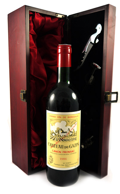 1986 Chateau du Gazin 1986 Bordeaux (Red wine)
