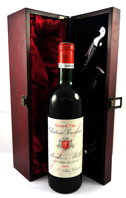 1969 Chateau Poujeaux 1969 Medoc (Red wine)