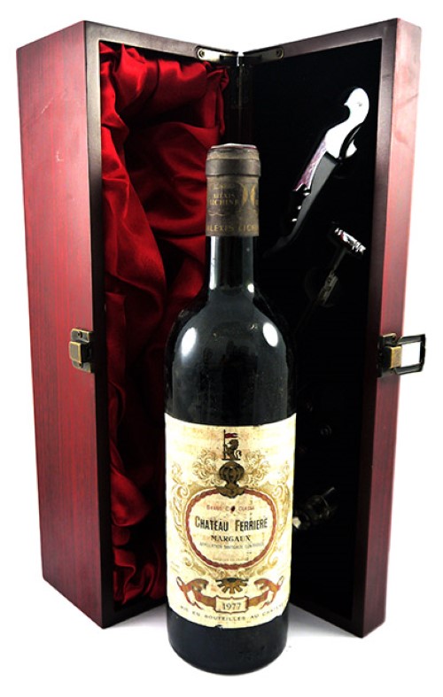 1977 Chateau Ferriere 1977 Margaux Grand Cru Classe (Red Wine)