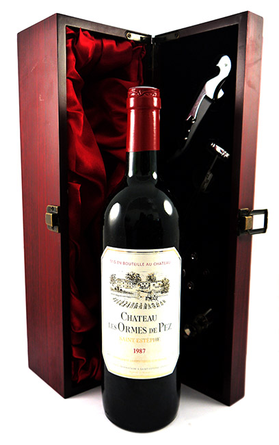 1987 Chateau Les Ormes De Pez 1987 Saint Estephe (Red wine)