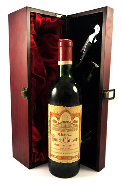 1967 Chateau Pontet Clauzure 1967 St Emilion Grand Cru (Red wine)