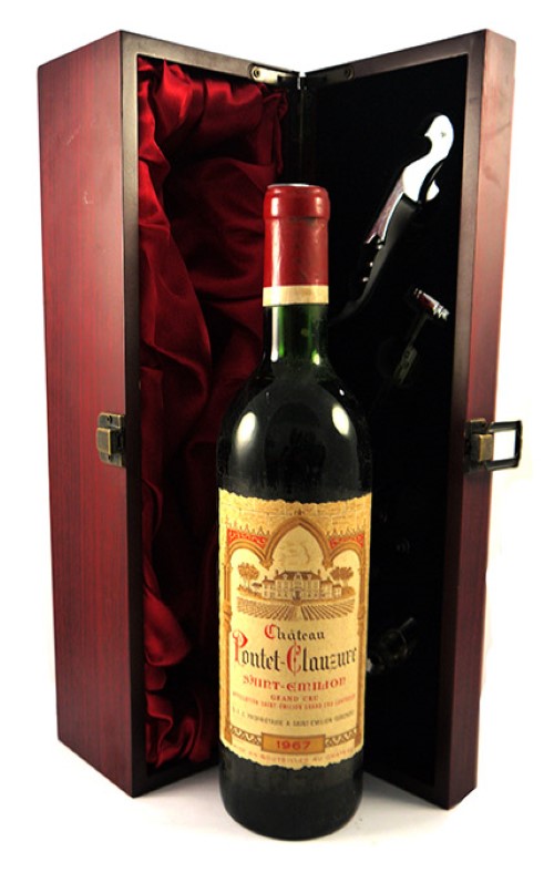 1967 Chateau Pontet Clauzure 1967 St Emilion Grand Cru (Red wine)