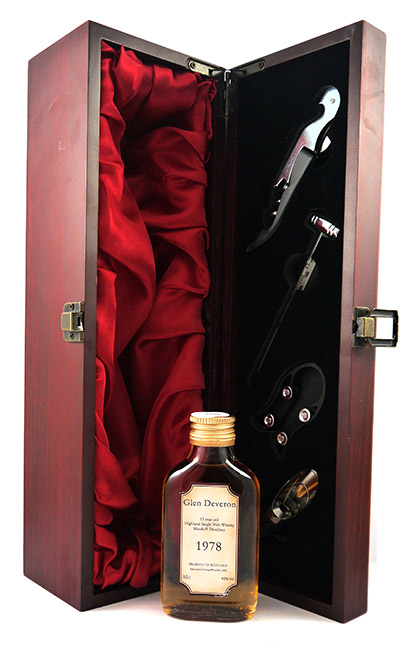 1978 Glen Deveron 12 year old Highland Single Malt Scotch Whisky 1978 (Decanted Selection) 10cls