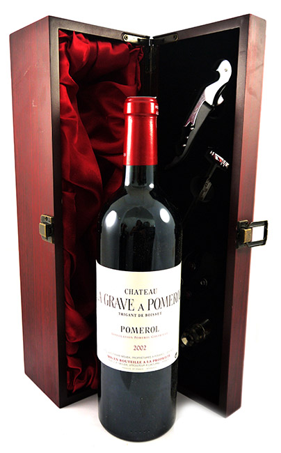 2002 Chateau La Grave a Pomerol 2002 Pomerol (Red wine)