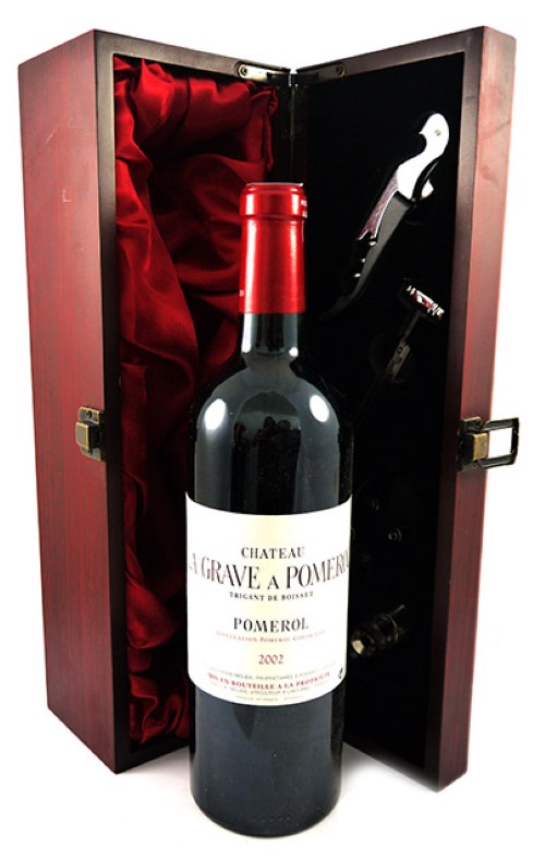 2002 Chateau La Grave a Pomerol 2002 Pomerol (Red wine)